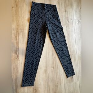 Aerie Black Polka Dot Leggings